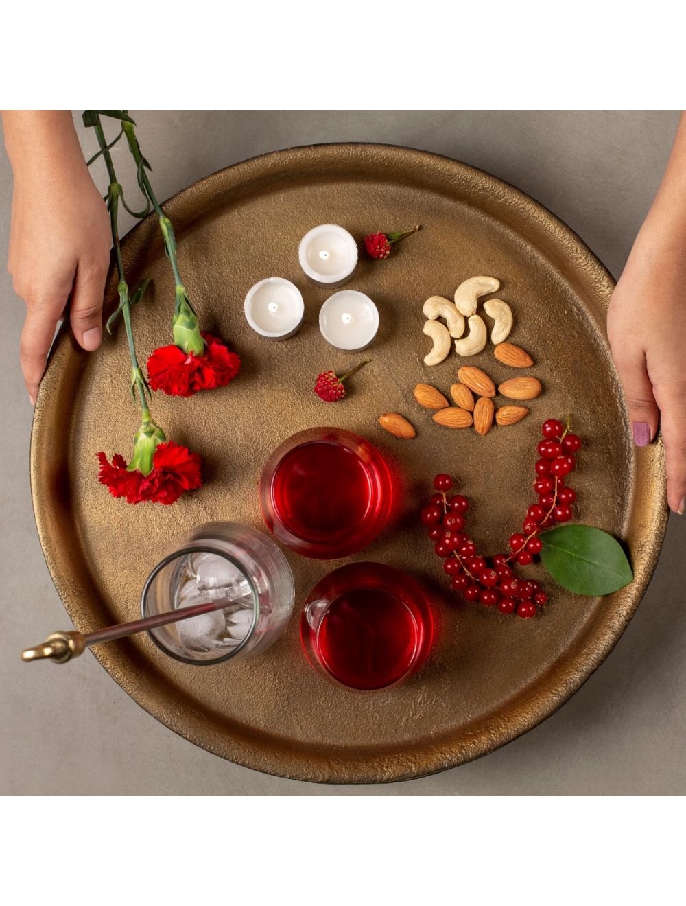Teban Round Tray